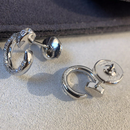 [Spark]JUSTE EARRINGS SILVER DIAMONDS
