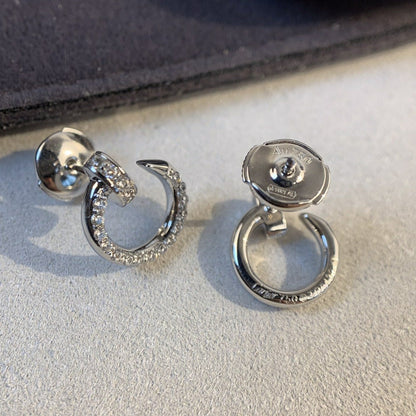 [Spark]JUSTE EARRINGS SILVER DIAMONDS