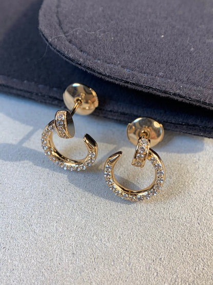 [Spark]JUSTE EARRINGS GOLD DIAMONDS