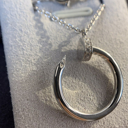[Spark]JUSTE NECKLACE SILVER