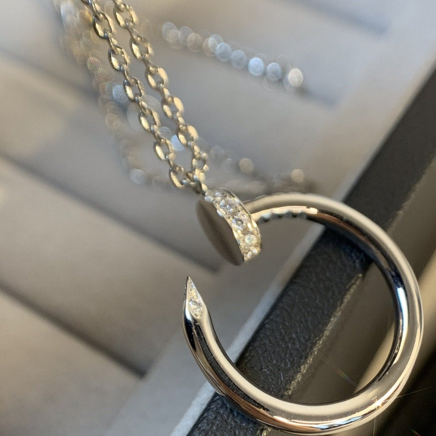 [Spark]JUSTE NECKLACE SILVER