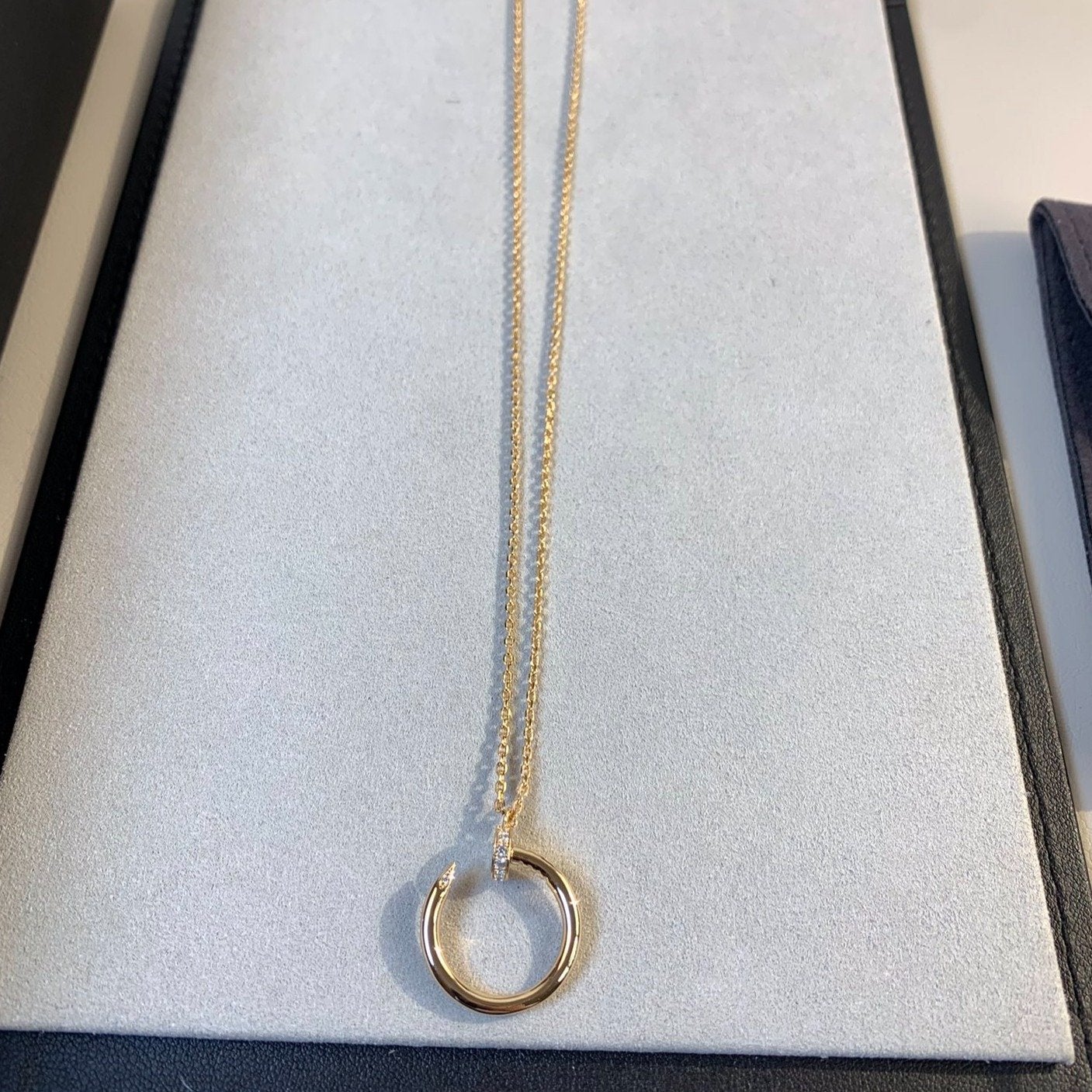 [Spark]JUSTE NECKLACE PINK GOLD