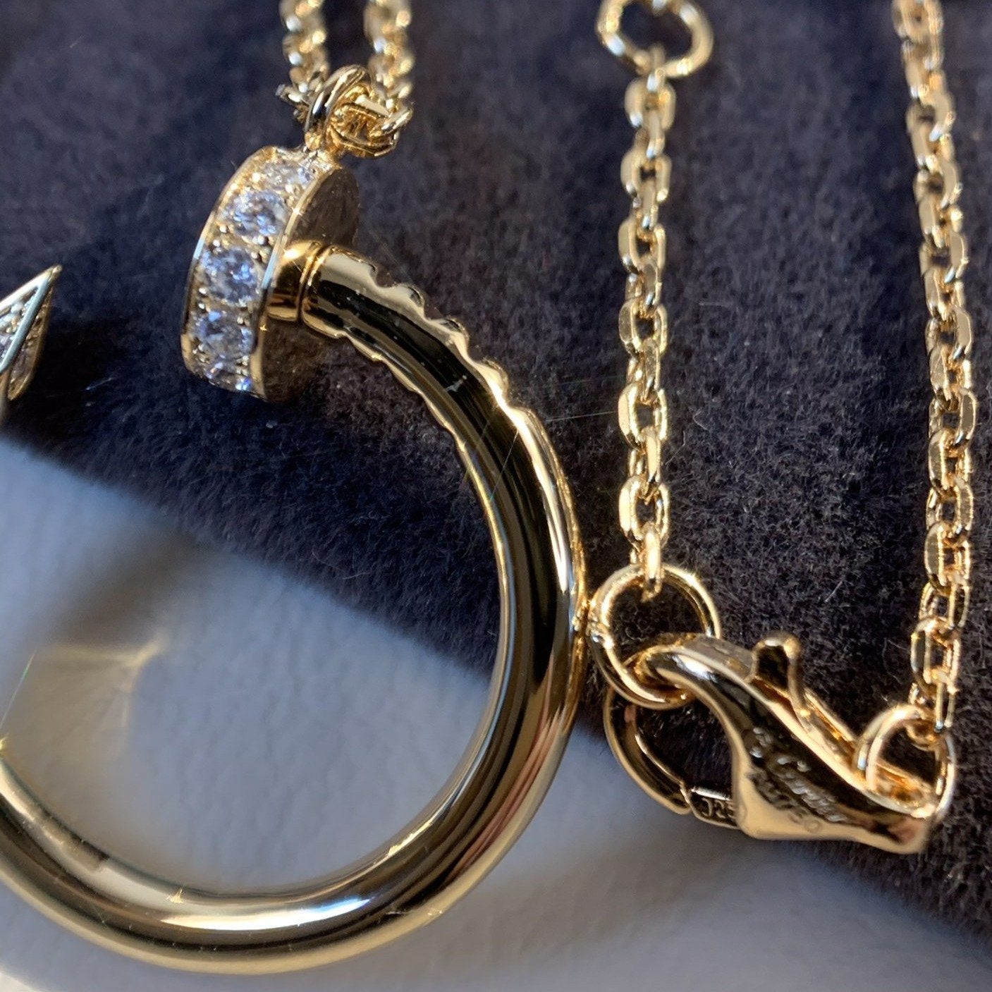 [Spark]JUSTE NECKLACE PINK GOLD