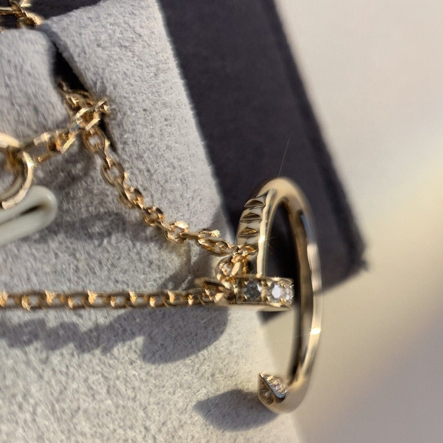 [Spark]JUSTE NECKLACE PINK GOLD