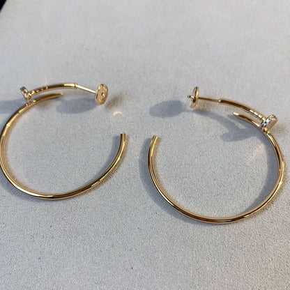 [Spark]JUSTE EARRINGS GOLD DIAMONDS 1.8MM