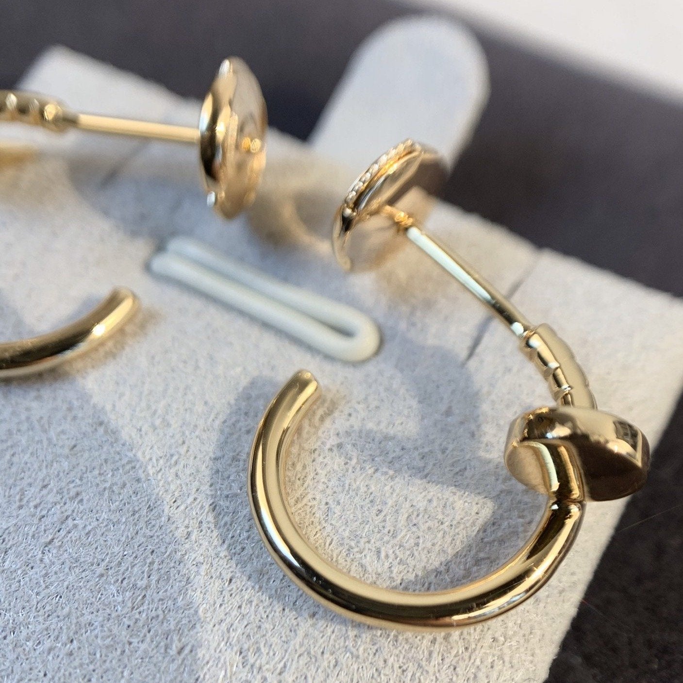 [Spark]JUSTE EARRINGS PINK GOLD