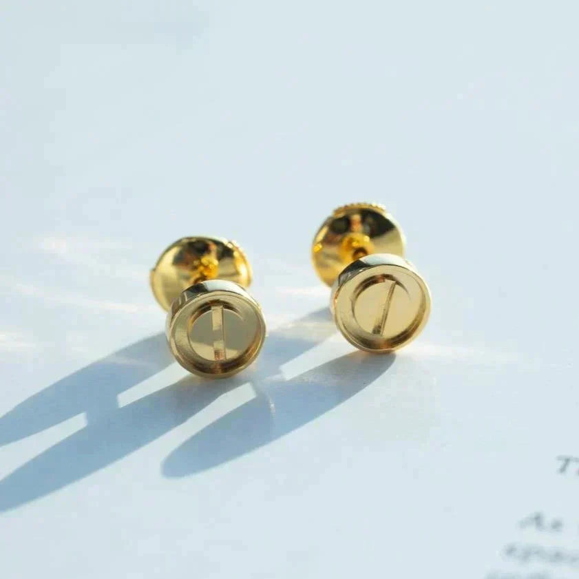 [Spark]LOVE EARRINGS GOLD 10MM