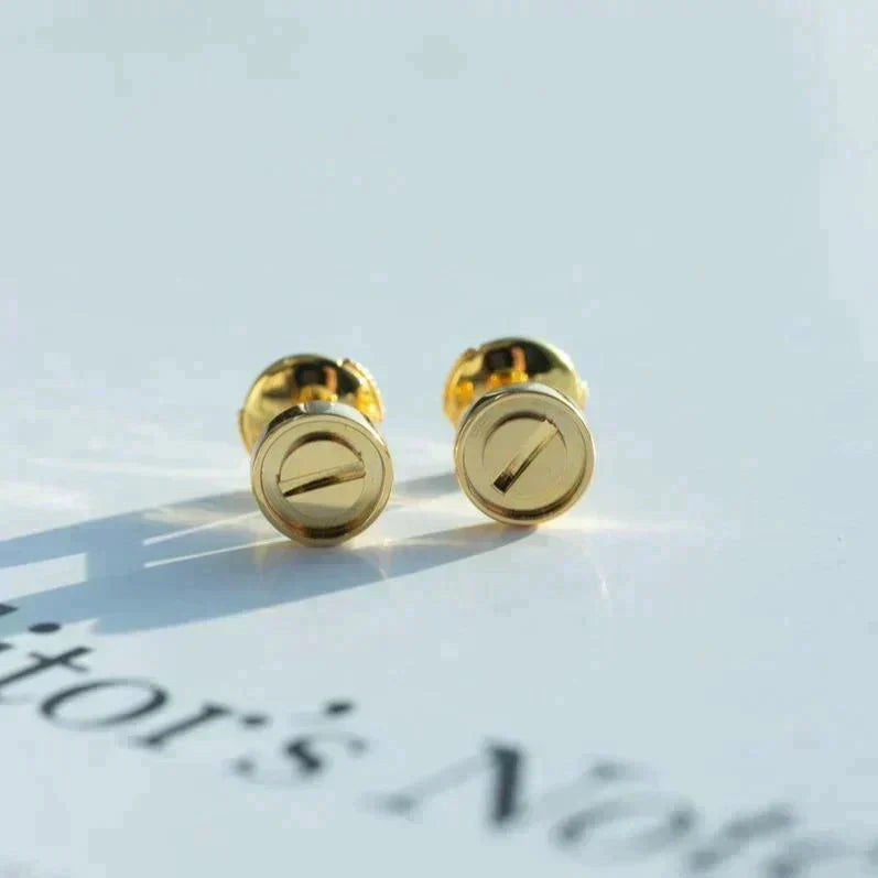 [Spark]LOVE EARRINGS GOLD 10MM