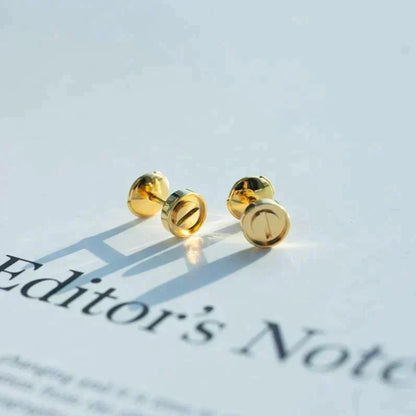 [Spark]LOVE EARRINGS GOLD 10MM