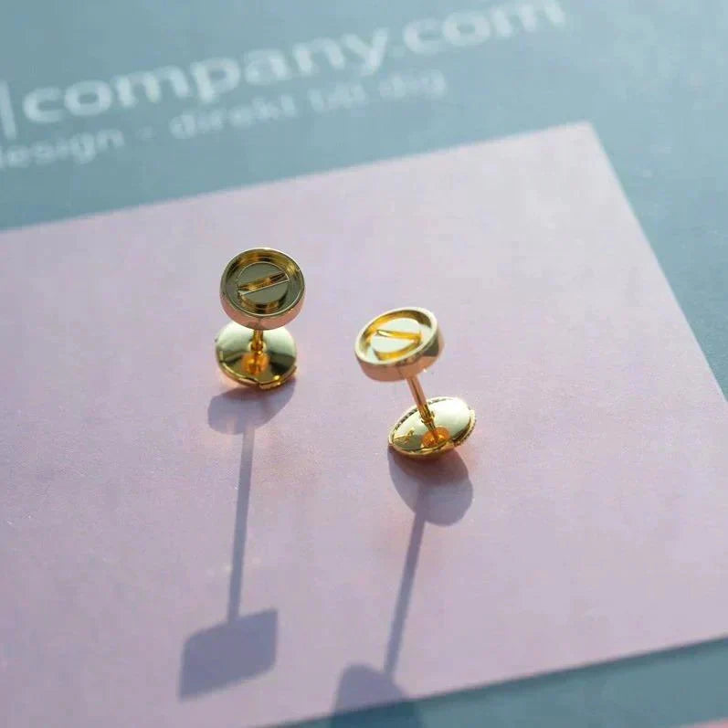 [Spark]LOVE EARRINGS GOLD 10MM