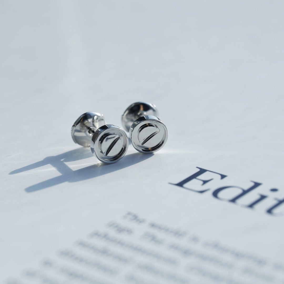 [Spark]LOVE EARRINGS SILVER 10MM
