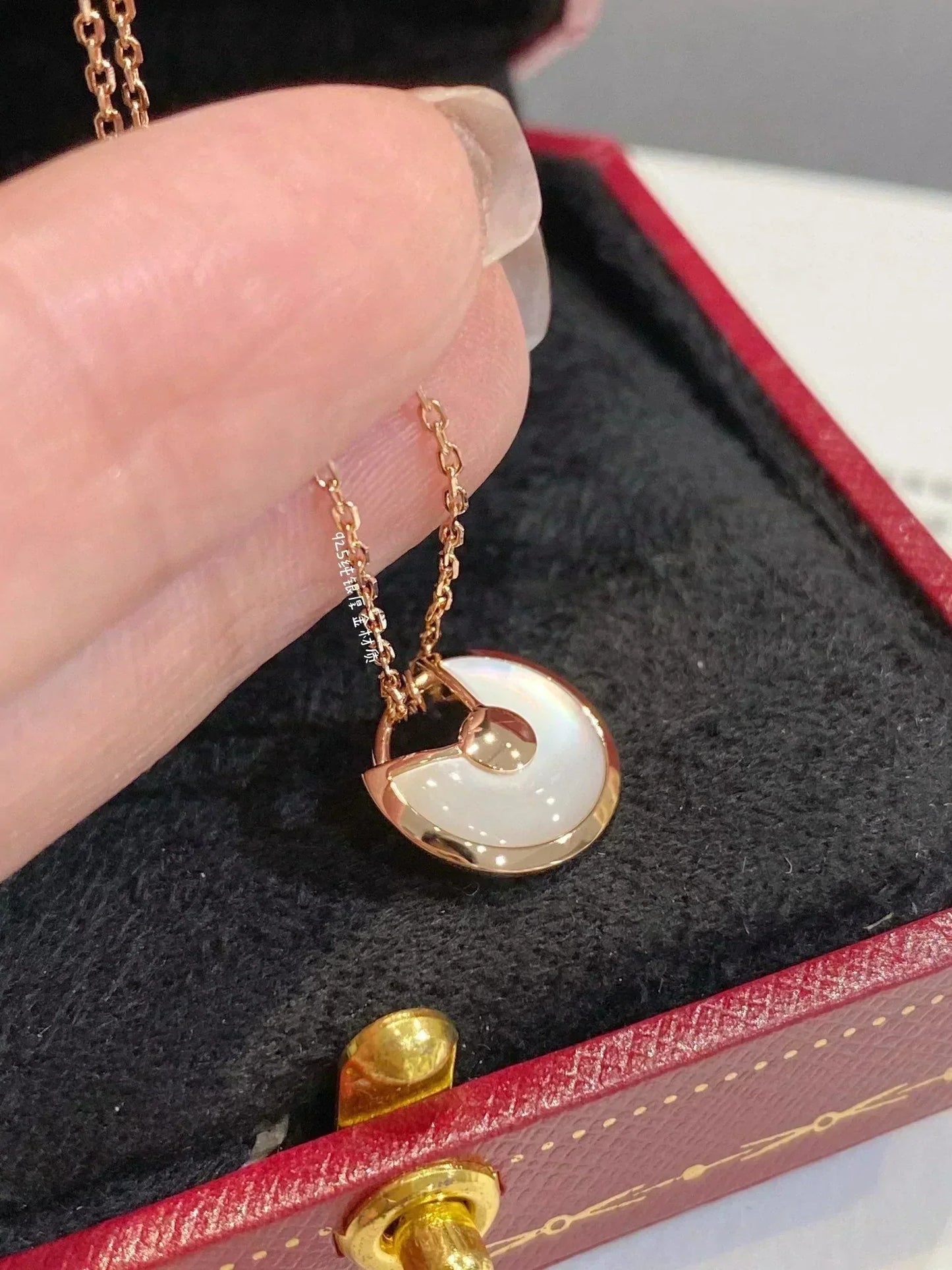 [Spark]AMULETTE Spark GOLD MOP NECKLACE