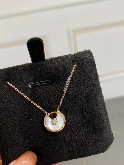 [Spark]AMULETTE Spark GOLD MOP NECKLACE