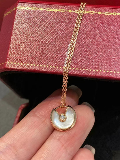 [Spark]AMULETTE Spark GOLD MOP NECKLACE