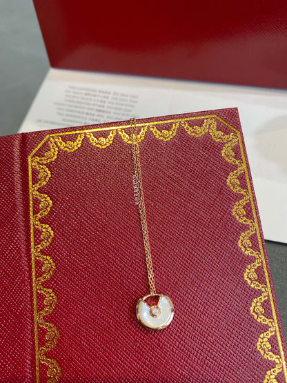 [Spark]AMULETTE Spark GOLD MOP NECKLACE