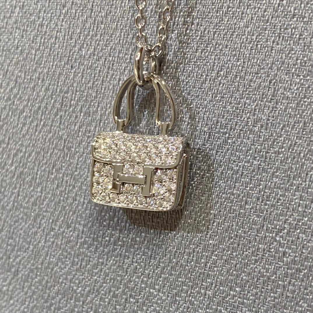 [Spark]CONSTANCE PEDANT DIAMOND NECKLACE