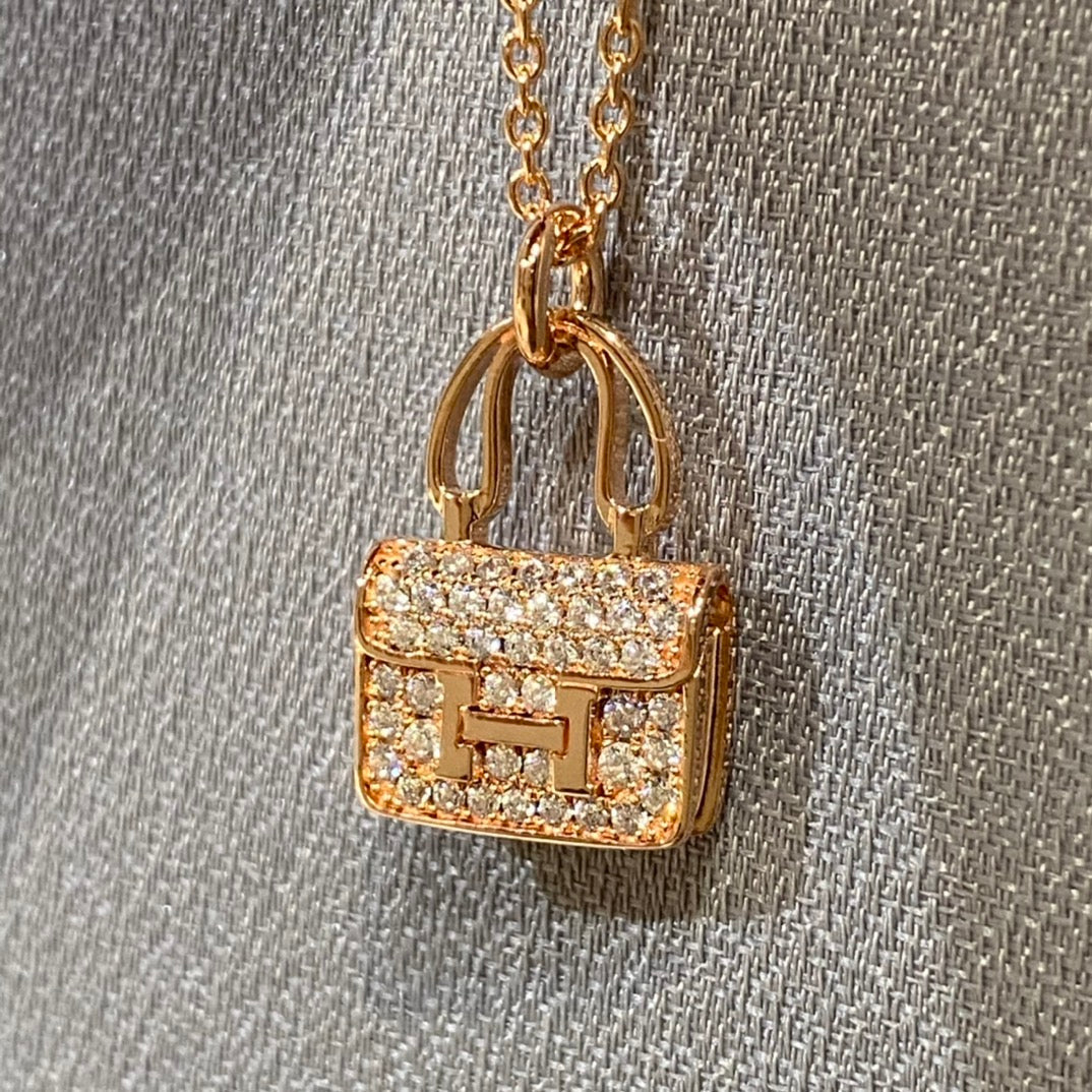 [Spark]CONSTANCE PEDANT DIAMOND NECKLACE