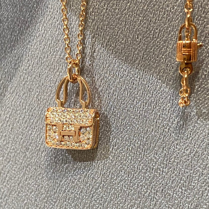 [Spark]CONSTANCE PEDANT DIAMOND NECKLACE