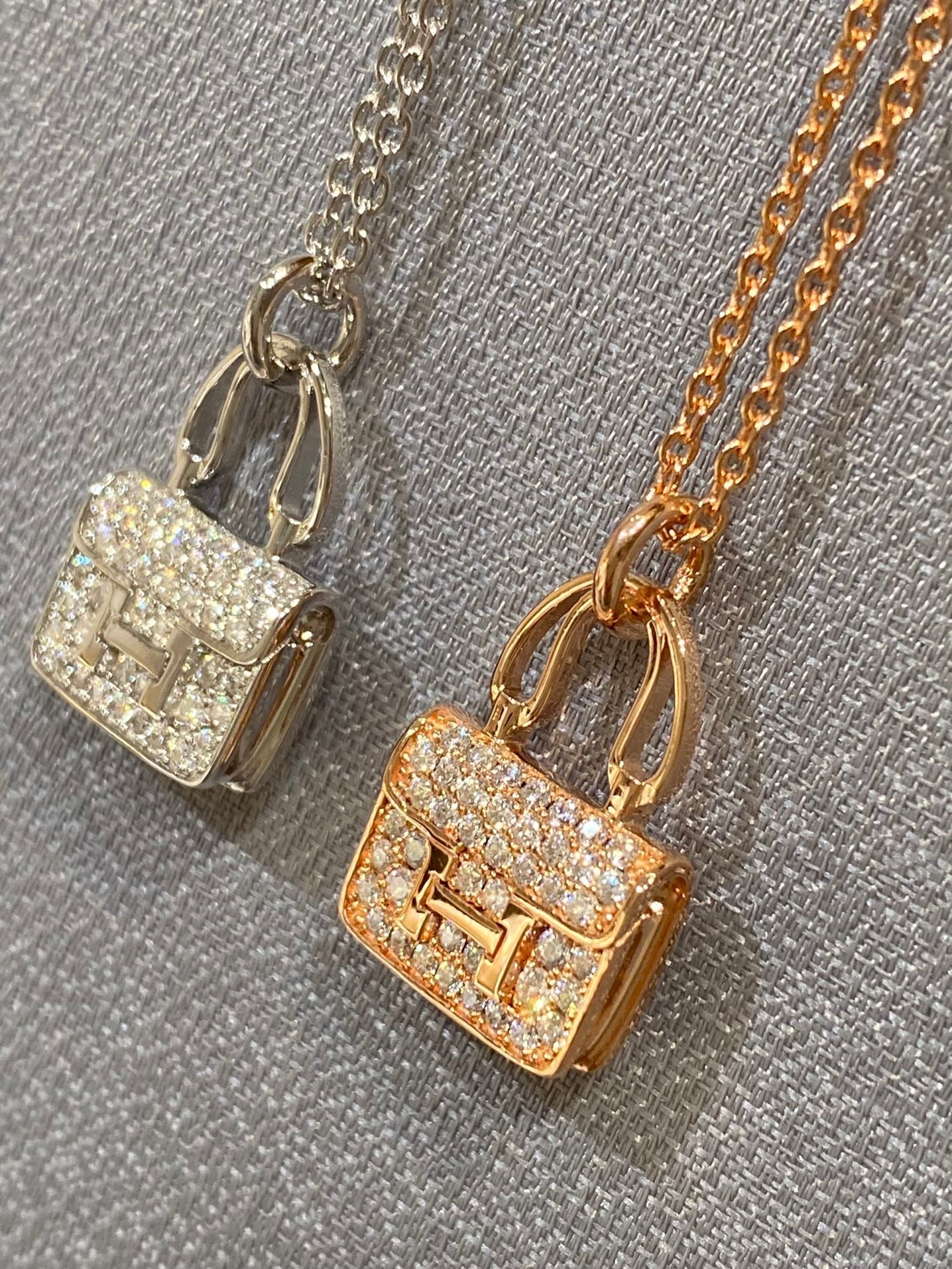 [Spark]CONSTANCE PEDANT DIAMOND NECKLACE