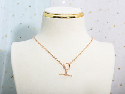 [Spark]ECHAPPEE NECKLACE PINK GOLD