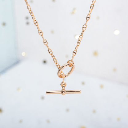 [Spark]ECHAPPEE NECKLACE PINK GOLD