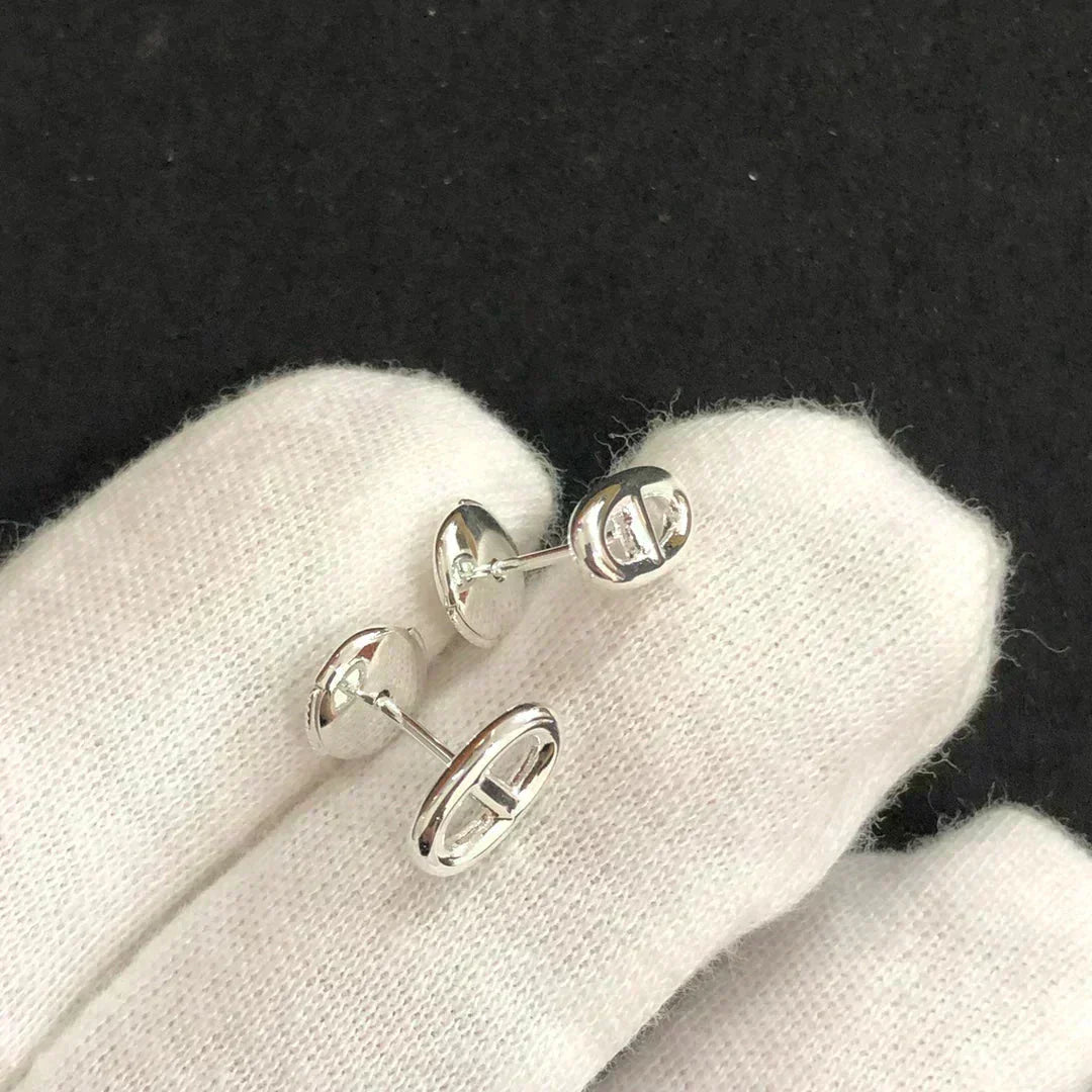 [Spark]CHAINE SMALL EARRINGS GOLD AND SILVER