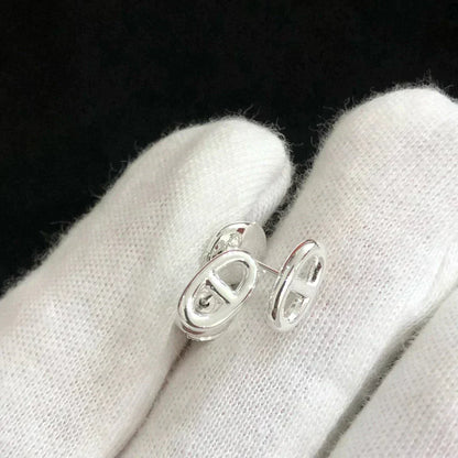 [Spark]CHAINE SMALL EARRINGS GOLD AND SILVER