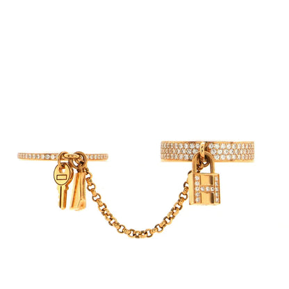 [Spark]HM KELLY CLOCHETTE DOUBLE RING IN  WITH DIAMONDS