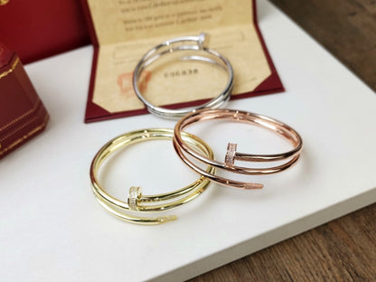 [Spark]JUSTE BRACELET 3.5MM DOUBLE ROW DIAMOND