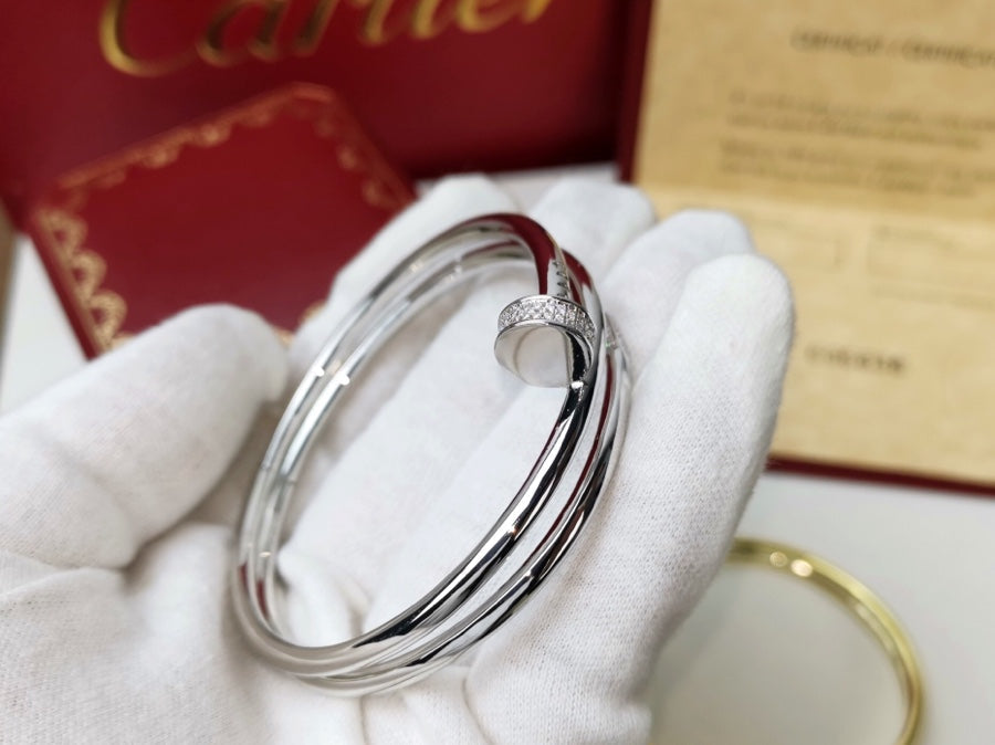 [Spark]JUSTE BRACELET 3.5MM DOUBLE ROW DIAMOND