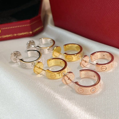 [Spark]LOVE EARRINGS 5.7MM 2 DIAMONDS