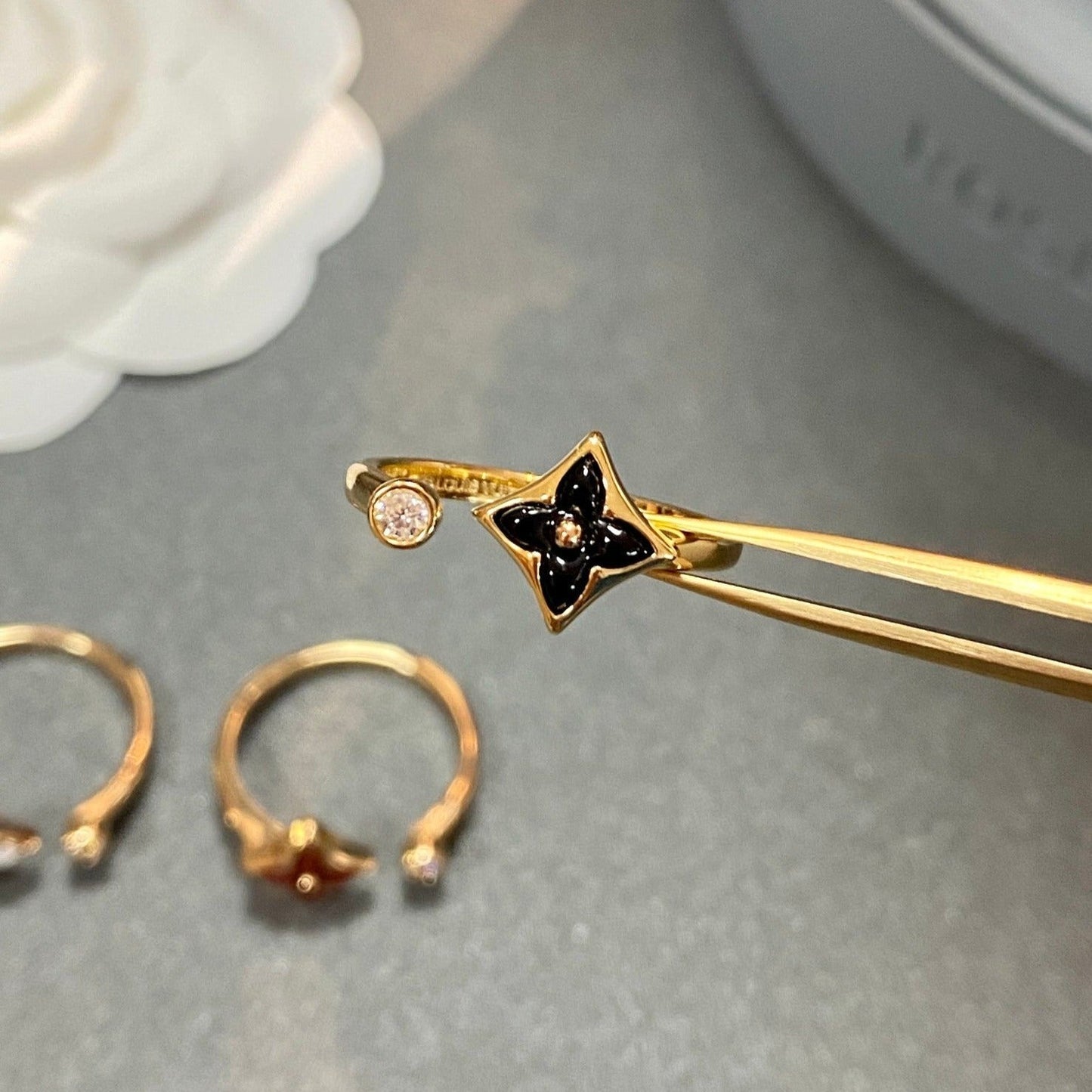 [Spark]STAR 1 DIAMOND OPEN RING