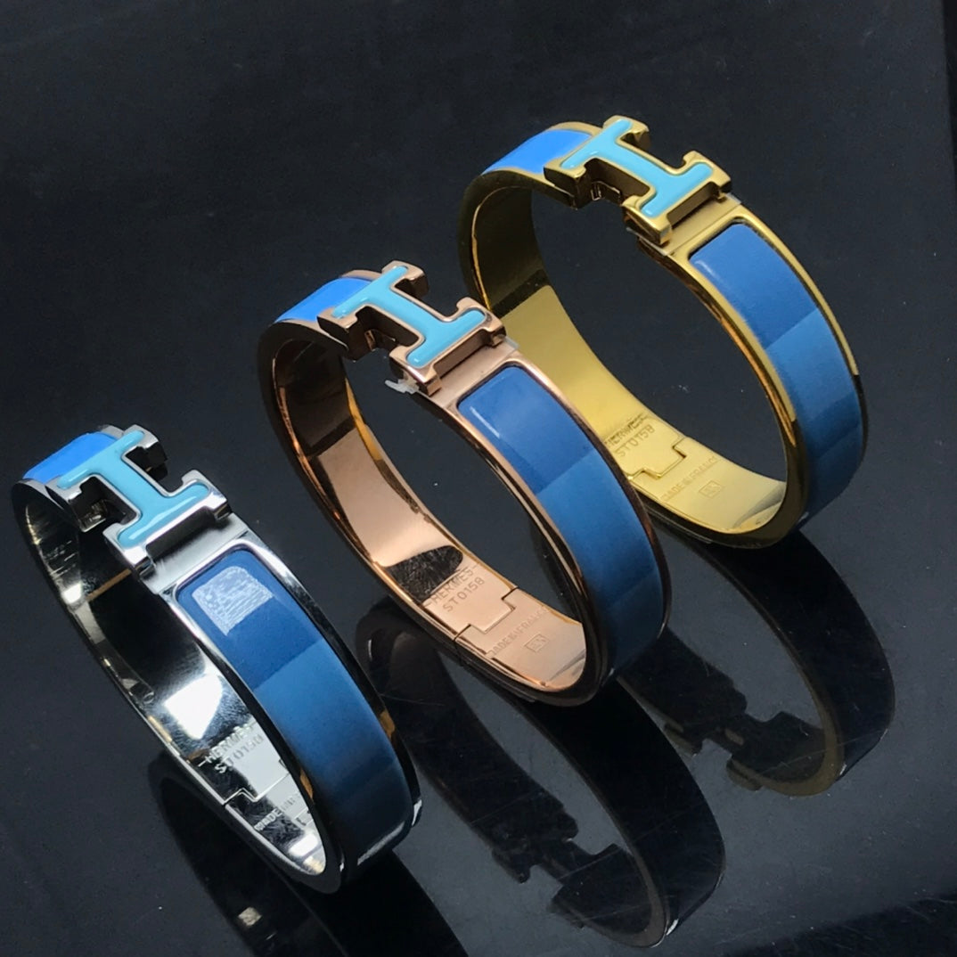 [Spark]H BRACELET BLUE RAINBOW CERAMIC