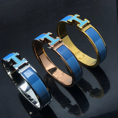 [Spark]H BRACELET BLUE RAINBOW CERAMIC