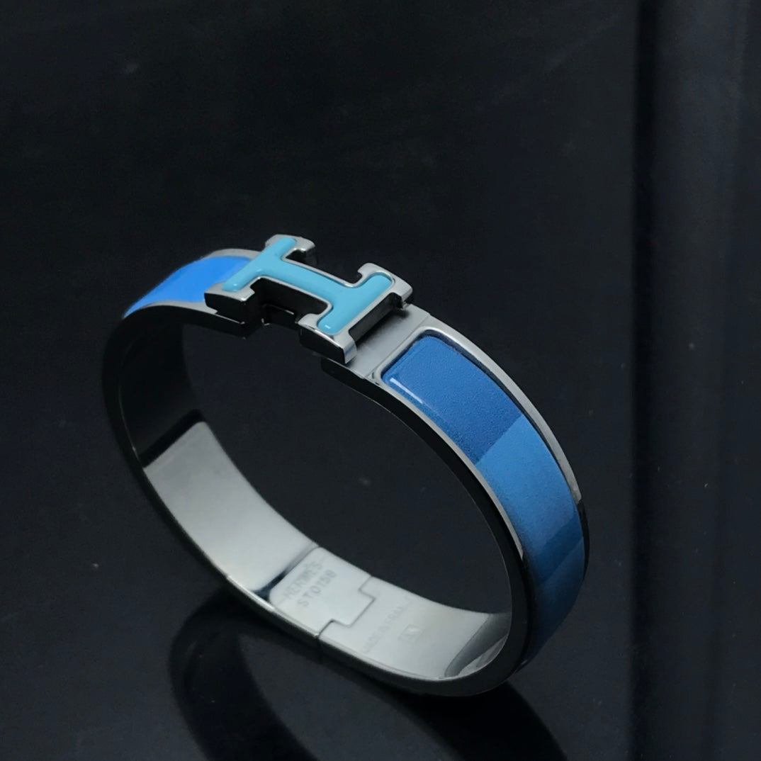 [Spark]H BRACELET BLUE RAINBOW CERAMIC