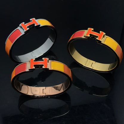 [Spark]H BRACELET ORANGE RAINBOW CERAMIC