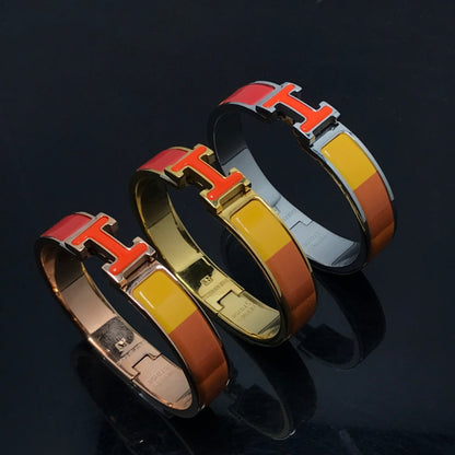 [Spark]H BRACELET ORANGE RAINBOW CERAMIC