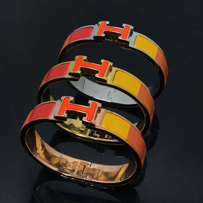 [Spark]H BRACELET ORANGE RAINBOW CERAMIC