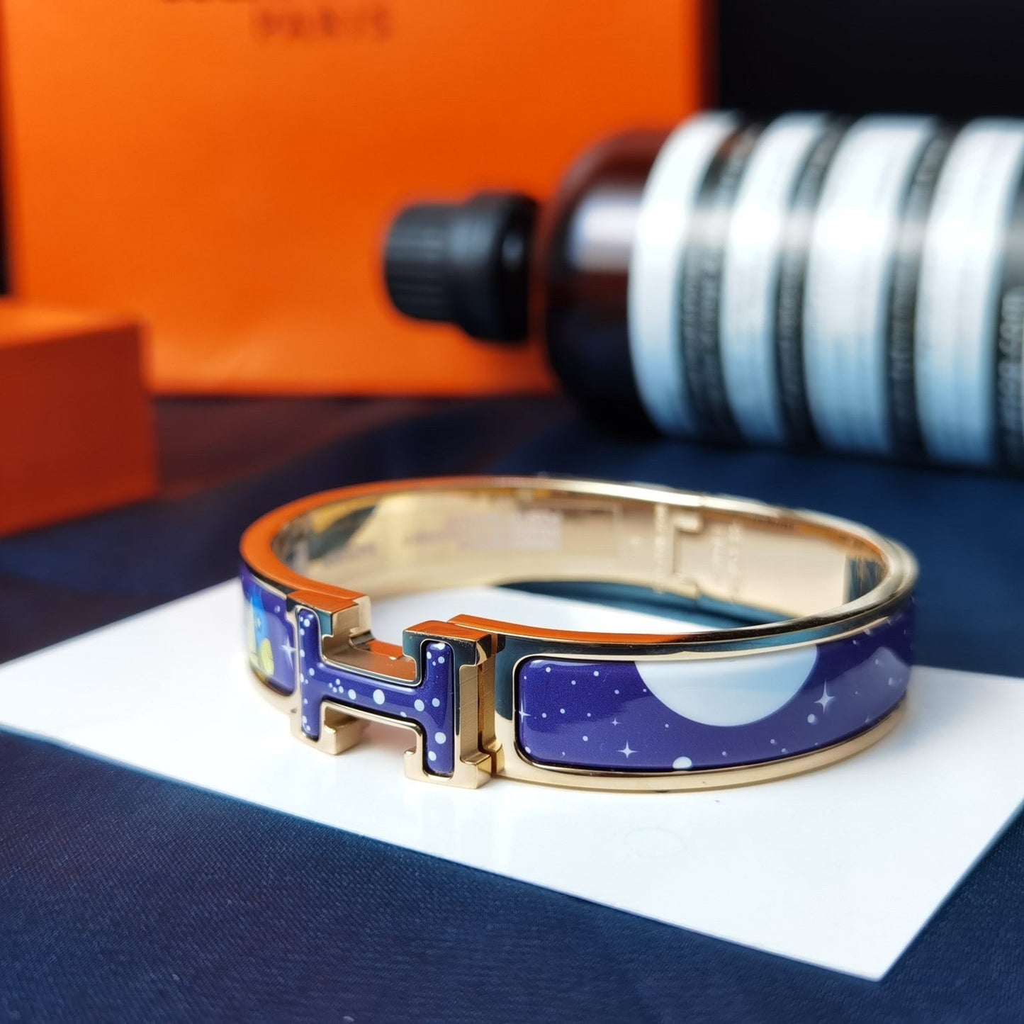 [Spark]H STAR AND MOON BRACELET 12MM