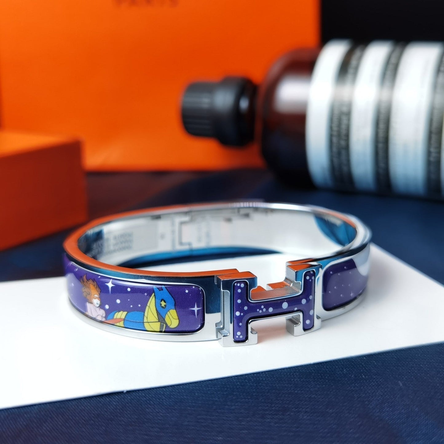 [Spark]H STAR AND MOON BRACELET 12MM