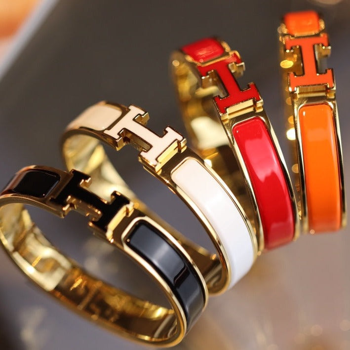 [Spark]H BRACELET 12MM GOLD