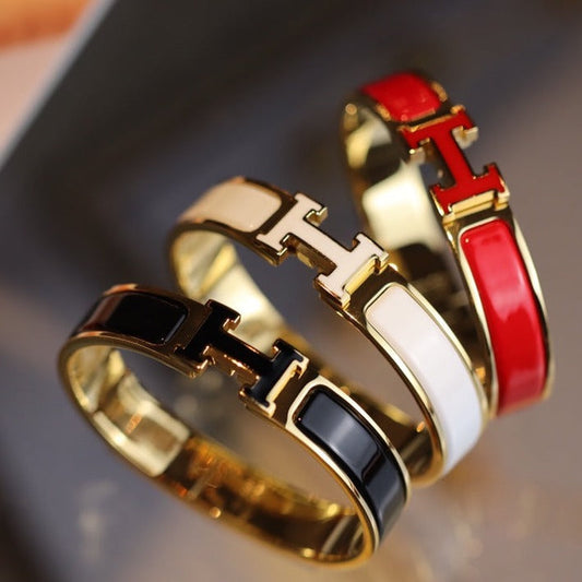 [Spark]H BRACELET 12MM GOLD