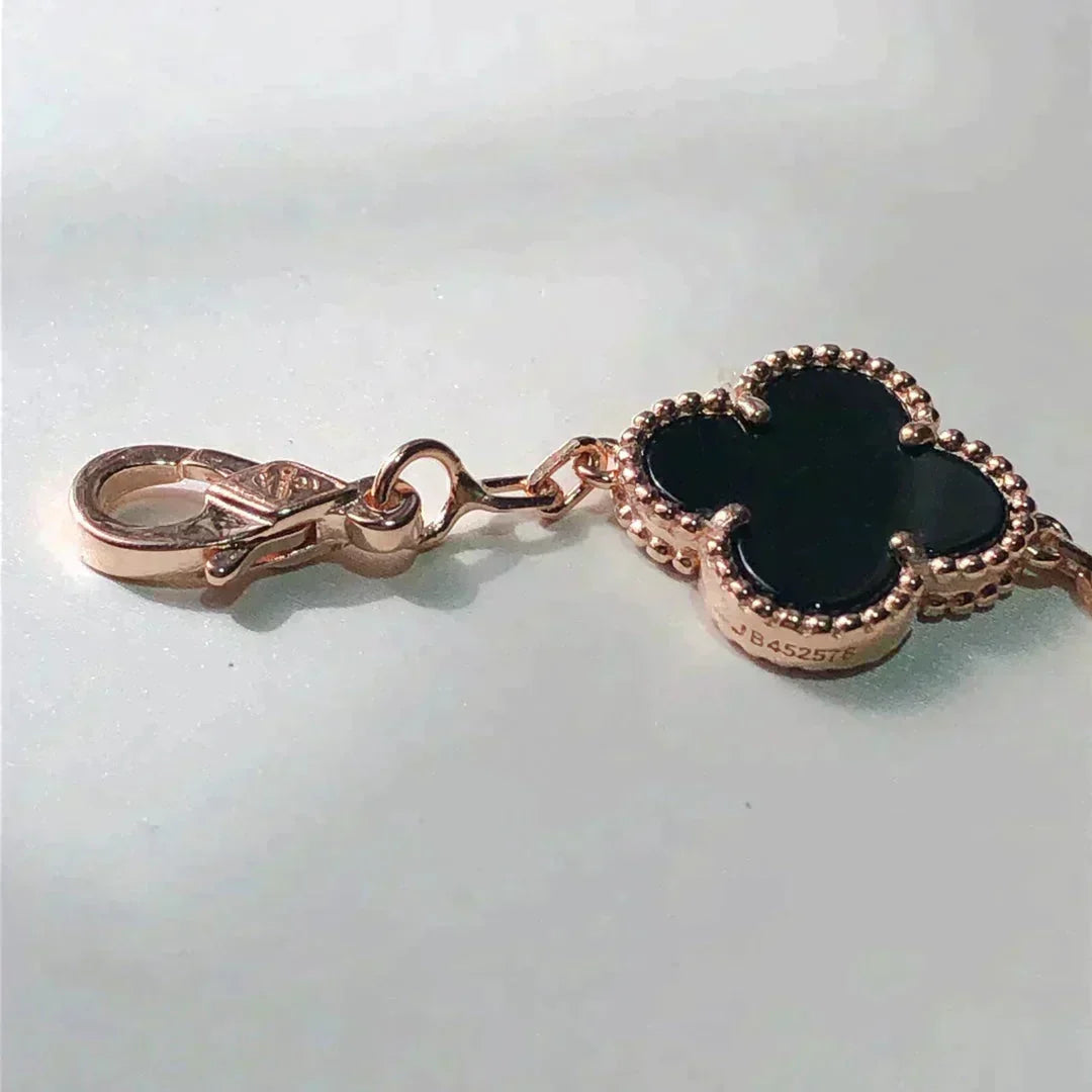 [Spark]CLOVER 5 MOTIFS MULTICOLOR BRACELET