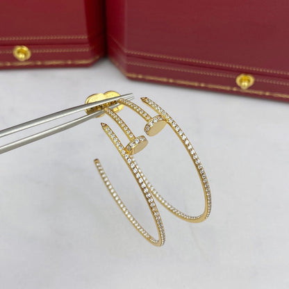[Spark]JUSTE EARRINGS FULL DIAMONDS 1.8MM