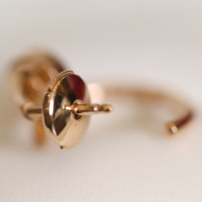 [Spark]JUSTE EARRINGS PINK GOLD