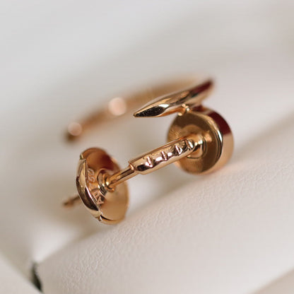 [Spark]JUSTE EARRINGS PINK GOLD
