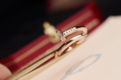 [Spark]JUSTE RING 2.65MM PINK GOLD DIAMOND