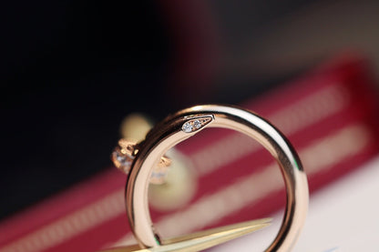 [Spark]JUSTE RING 2.65MM PINK GOLD DIAMOND