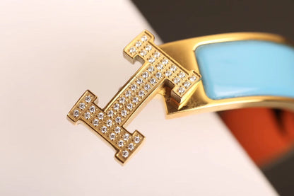 [Spark]H CLOUD BLUE BRACELET GOLD DIAMOND