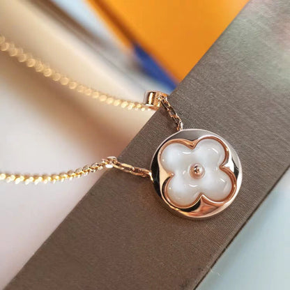 [Spark]SUN MOP GOLD 1 DIAMOND NECKLACE